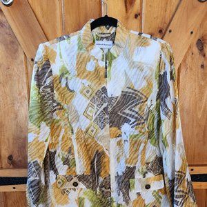 Alfred Dunner vintage shimmery dress jacket